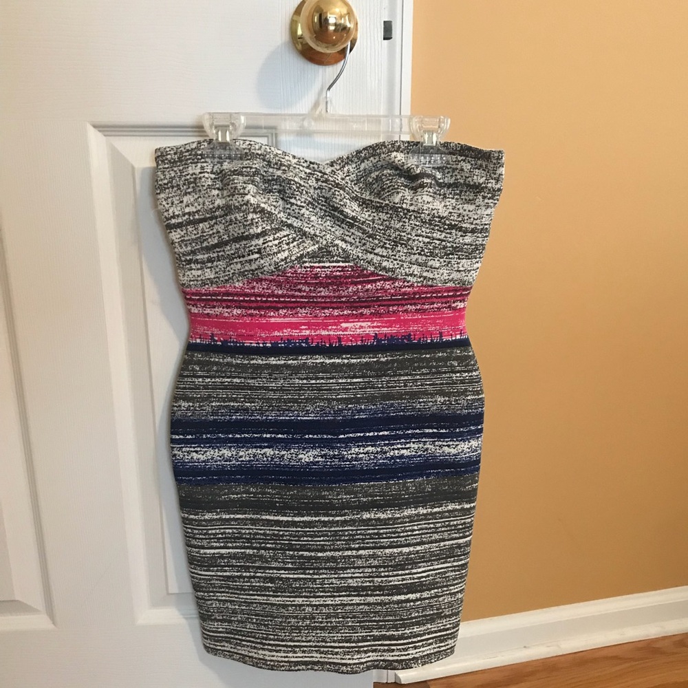 Aqua bodycon dress